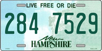 NH license plate 2847529