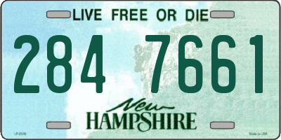 NH license plate 2847661