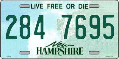 NH license plate 2847695