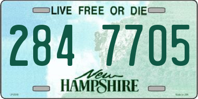 NH license plate 2847705