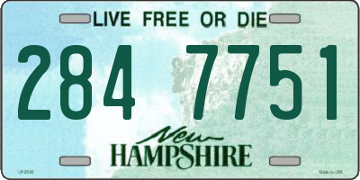 NH license plate 2847751