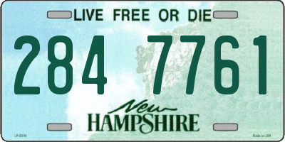 NH license plate 2847761