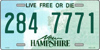 NH license plate 2847771