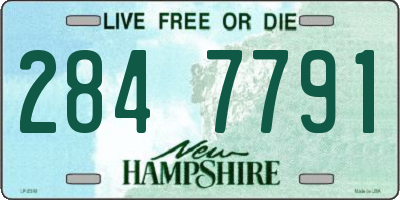 NH license plate 2847791