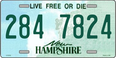 NH license plate 2847824