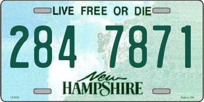 NH license plate 2847871