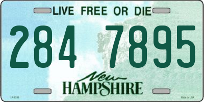 NH license plate 2847895