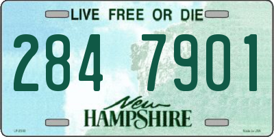 NH license plate 2847901