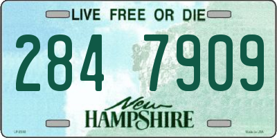NH license plate 2847909