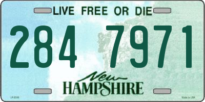 NH license plate 2847971