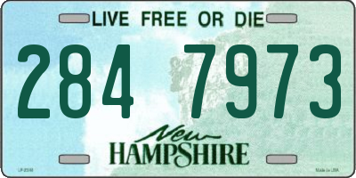 NH license plate 2847973