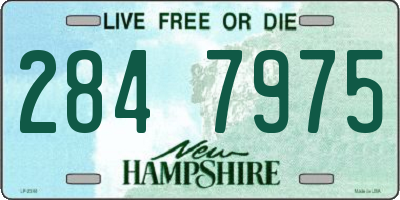 NH license plate 2847975