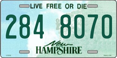 NH license plate 2848070