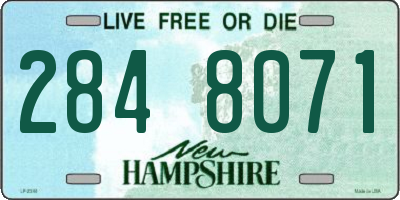 NH license plate 2848071