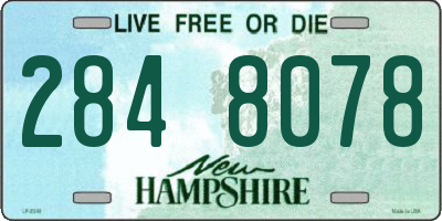 NH license plate 2848078