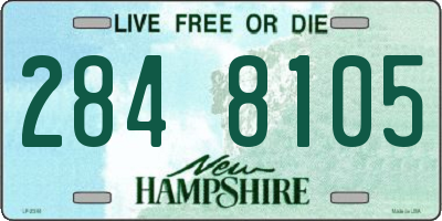 NH license plate 2848105