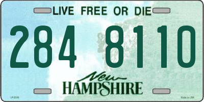 NH license plate 2848110