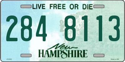 NH license plate 2848113