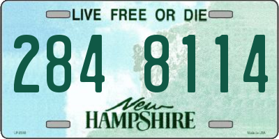 NH license plate 2848114
