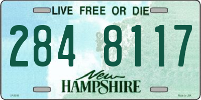 NH license plate 2848117