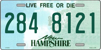 NH license plate 2848121