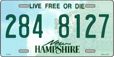 NH license plate 2848127