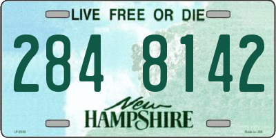 NH license plate 2848142