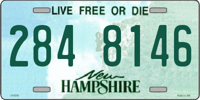 NH license plate 2848146