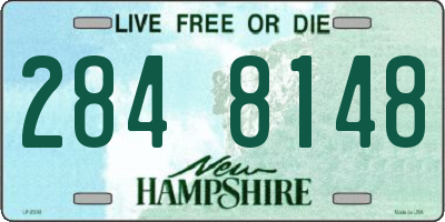 NH license plate 2848148