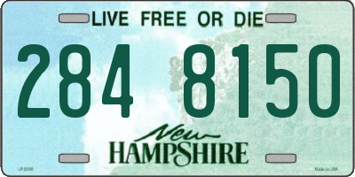 NH license plate 2848150