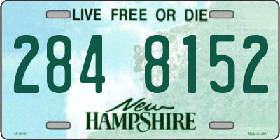 NH license plate 2848152