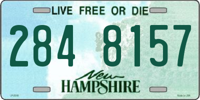 NH license plate 2848157