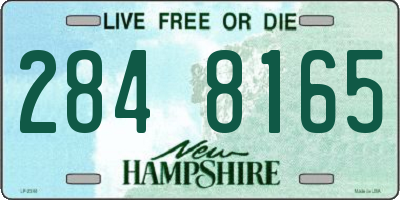 NH license plate 2848165