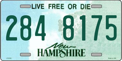 NH license plate 2848175