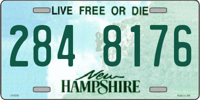 NH license plate 2848176