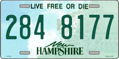 NH license plate 2848177