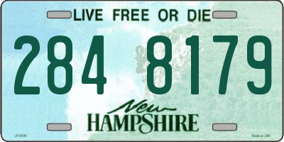 NH license plate 2848179