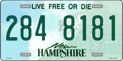 NH license plate 2848181