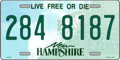 NH license plate 2848187