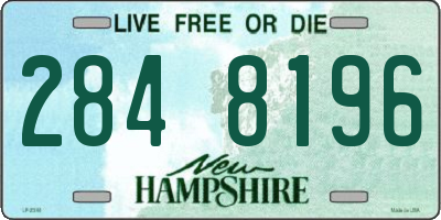NH license plate 2848196