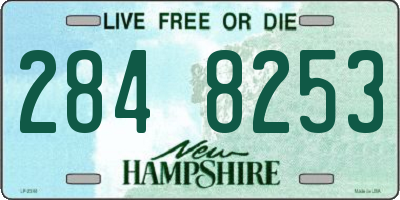 NH license plate 2848253