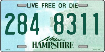 NH license plate 2848311