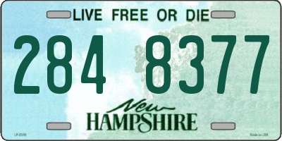 NH license plate 2848377