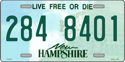 NH license plate 2848401