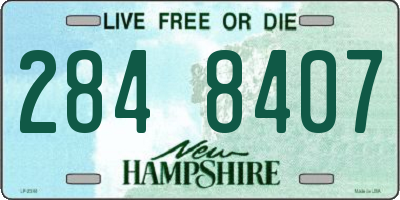 NH license plate 2848407