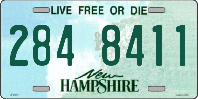 NH license plate 2848411