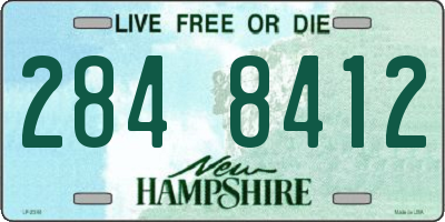 NH license plate 2848412