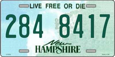 NH license plate 2848417