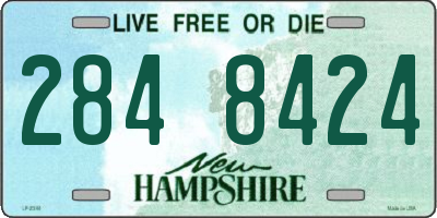 NH license plate 2848424