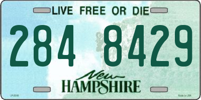 NH license plate 2848429
